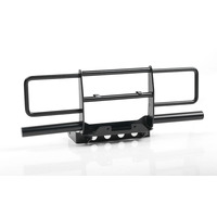 Oxer Steel Front Winch Bumper for Vanquish VS4-10 Origin Body (Black)