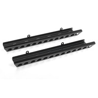 Shirya Steel Side Sliders for Vanquish VS4-10 Origin Body (Black)