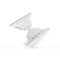 Oxer Transfer Case Guard for Axial Capra 1.9 Unlimited Trail Buggy (Silver)