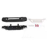 OEM Narrow Front Winch Bumper w/ Steering Guard for Axial 1/10 SCX10 III Jeep (Gladiator/Wrangler) (B)