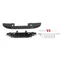 OEM Wide Front Winch Bumper W/ Steering Guard for Axial 1/10 SCX10 III Jeep (Gladiator/Wrangler)