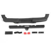 OEM Rear Bumper w/ Tow Hook + License Plate Holder for Axial 1/10 SCX10 III Jeep JLU Wrangler