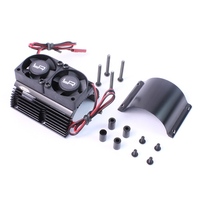 Yeah Racing Heatsink w/ Twin Tornado Fans for 1/8 Motors