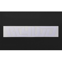 RC4WD White Vinyl Decal