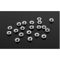 Regular M2.5 Silver Nuts (20)