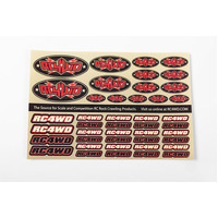 RC4WD Medium Decal Sheet