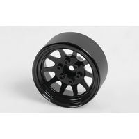 OEM Stamped Steel 1.9" Beadlock Wheels (Black)