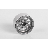 OEM 6-Lug Stamped Steel 1.55" Beadlock Wheels (Plain)