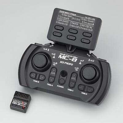 KO PROPO MC-8 TR Set w/ Xpansion Keys EXP-801 for MFC-02/03 FOR TAMIYA TANKER TRUCKS