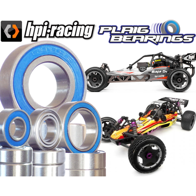 HPI Baja 1/5 Bearing Kit – V2 Premium Clutch Bearings