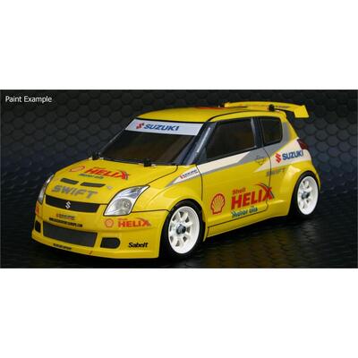 ABC Hobby Suzuki Swift Super 1600 Clear Body (160mm) w/ Light Bu