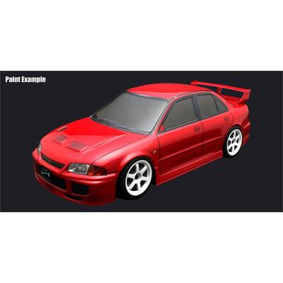 ABC Hobby Mitsubishi Lancer Evo III Clear Body (190mm) w/ Light 