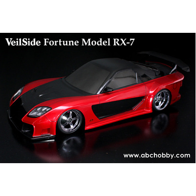 ABC Hobby Mazda RX-7 Veilside Fortune Clear Body (195mm) w/ Ligh