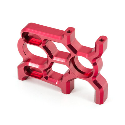 Arrma Aluminium Motor Mount (Red) (1pc)