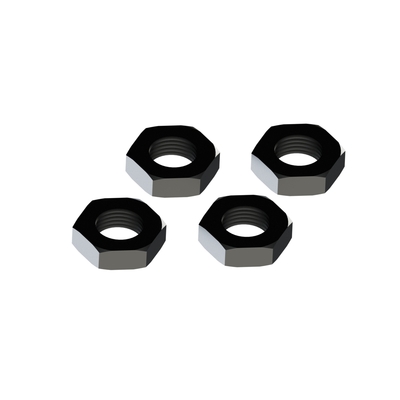 Arrma Aluminium Wheel Nut 17mm (Black) (4pcs)