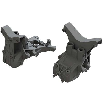 ARRMA COMPOSITE FRONT REAR UPPER GEARBOX COVERS AND SHOCK TOWER