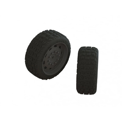 Arrma dBoots Katar 35/085 2.4 Tire Set Glued, 2pcs