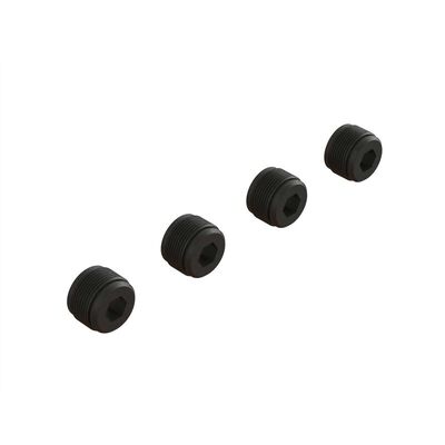 ARRMA HUB NUT, BLACK (4)