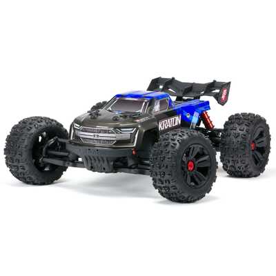 Arrma Kraton 4X4 BLX 4S Speed Monster Truck RTR, Black/Blue