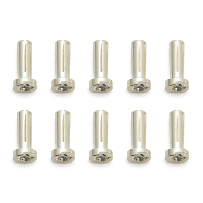 Low-Profile Bullet Connectors, 4x14 mm
