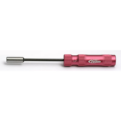 Associated Factory Team 1/4" Nut Driver, Red Handle