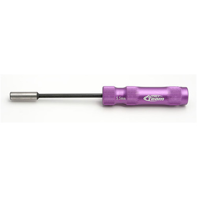 Associated Factory Team 5.5mm Nut Driver, Purple Handle