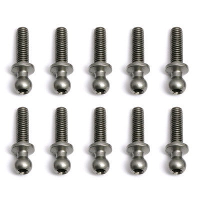 ####Ballstuds, 10 mm, long neck