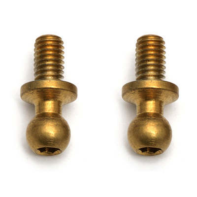 Associated Ballstud, Long, M3x5mm, Ti Nitride