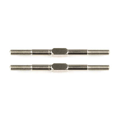 Turnbuckles, 3x45 mm/1.77 in, silver