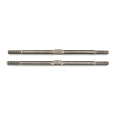 Turnbuckles, M3x71 mm/2.80 in, steel, silver