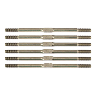 ProSC10 FT Titanium Turnbuckle Set, 3x67 mm/2.65 in, silver
