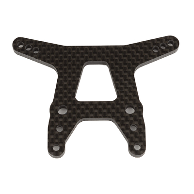RC10T6.2 Front Shock Tower, gull wing, carbon fiber