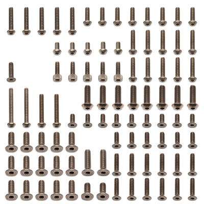 ####RC8B3 FT Upper Titanium Screw Set