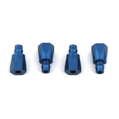 RC8B3.1 Shock Bushings, blue aluminum