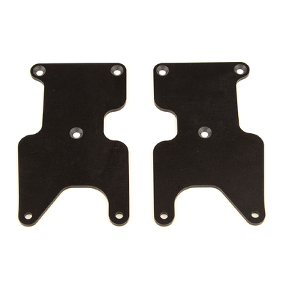 RC8B3.2 FT Rear Suspension Arm Inserts, G10, Rear, 2.0 mm
