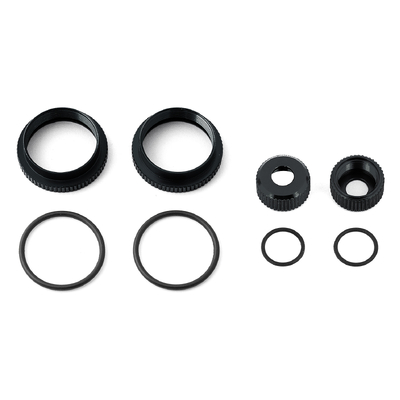 16mm Shock Collar and Seal Retainer Set, black