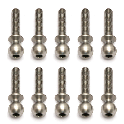 Heavy-duty Ballstuds, 12 mm, long neck