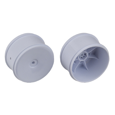 ###61 mm Rear Buggy Wheels, white