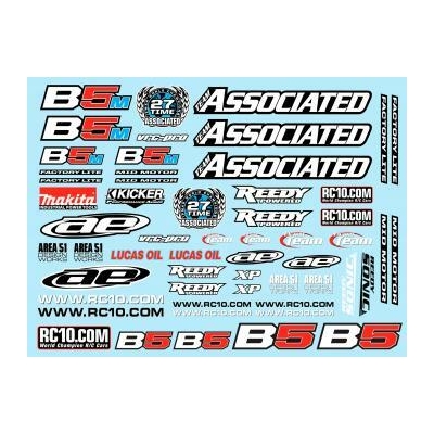 Decal Sheet B5, B5M, B5M-FL