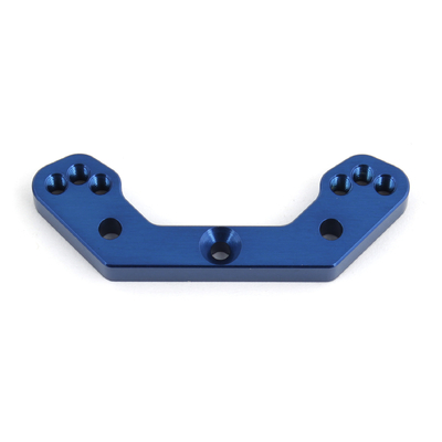 RC10B6.1 Rear Ballstud Mount, blue aluminum