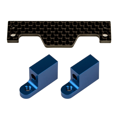 RC10B6.2 FT Servo Mount Set, Side Rail Mount