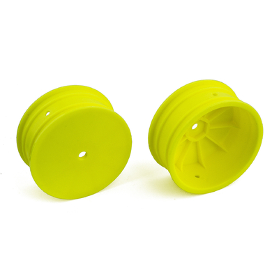4WD Front Wheels, 2.2 in, 12 mm Hex, yellow