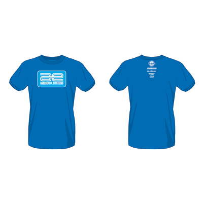 ####Associated Electrics Logo T-Shirt, blue, 3XL