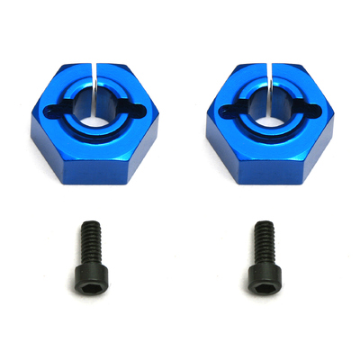 ####FT 12 mm Alum. Clamping Wheel Hexes, Buggy Rear