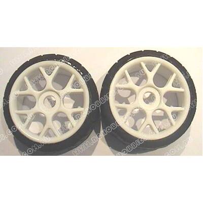 ATS 1/8 Scale Buggy  Wheels and Tyres Soft (2)