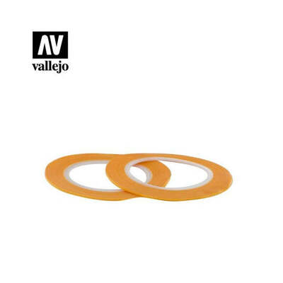 VALLEJO T07002 TOOLS PRECISION MASKING TAPE 1MMX18M - TWIN PACK