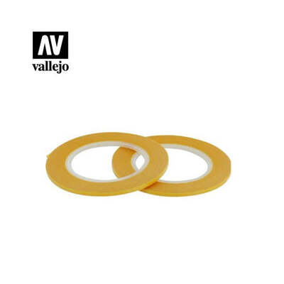 VALLEJO T07003 TOOLS PRECISION MASKING TAPE 2MMX18M - TWIN PACK