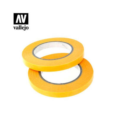 VALLEJO TOOLS PRECISION MASKING TAPE 6MMX18M - TWIN PACK [T07005]