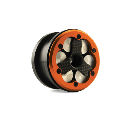 Axial 2.2 VWS Machined Beadlock Ring (Orange) (2pcs)