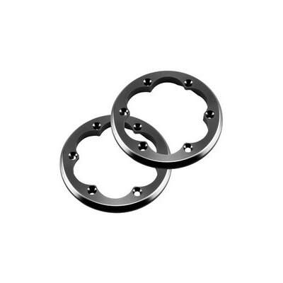 Axial 2.2 VWS Machined Beadlock Ring (Grey) (2pcs)